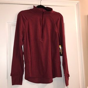 NWT Size L 1/4 Zip Athletic Top